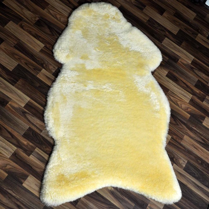 XXXL ÖKO Schaffell medizinisches Fell 135x80 Camping riesig merino #9282