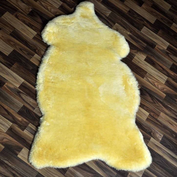 XXL ÖKO Schaffell medizinisches Fell 125x70 Auflage Bett merino #9289