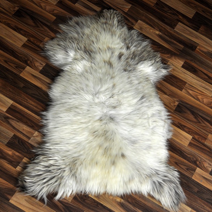 XL ÖKO Schaffell Lammfell beige braun 110x70 Sheepskin #9394