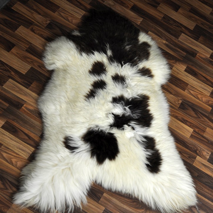 XXXL ÖKO Schaffell Lammfell beige braun 130x90 groß #9438