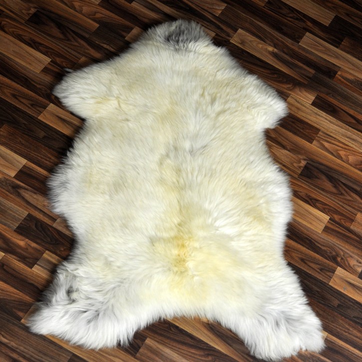XL ÖKO Schaffell Lammfell beige braun 115x75 Sheepskin #9439