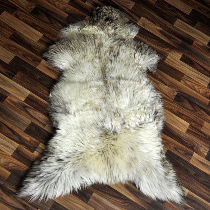 XL ÖKO Schaffell Lammfell beige braun 115x75 Sheepskin #9495