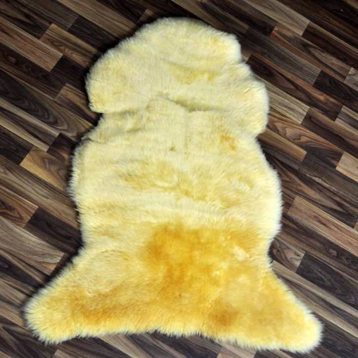 Medizinisches Lammfell echtes Naturfell 100x70 Kinderwagen #9983