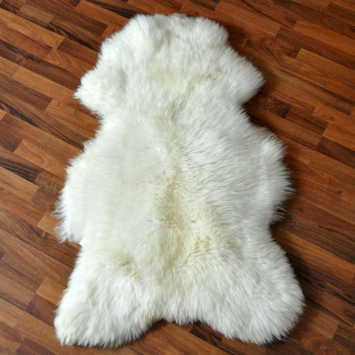 Angebot!! Natur Schaffell Lammfell sheep naturweiss 90-100 x 60-70 cm