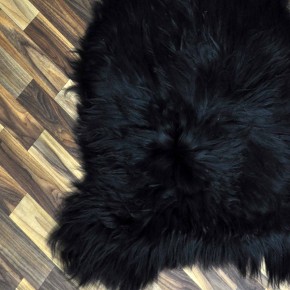 XXL Island Schaffell schwarzbraun grau 125x70 günstig #2122