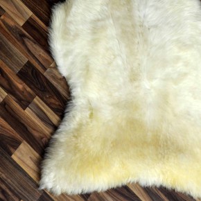 XXL Echtes Schaffell Lammfell beige 120x80 Couch #2145