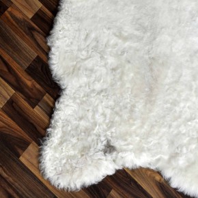 Echtes Lammfell Schaffell beige braun 115x70 geschoren #2218