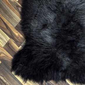 Echtes Schaffell Lammfell braun grau 95x70 Sale Aktion #2369