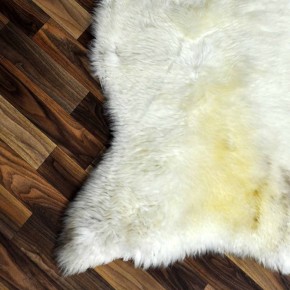 Echtes Schaffell Lammfell beige braun 110x75 Sale #2379
