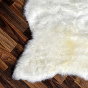 Echtes Schaffell Lammfell creme weiss 100x70 Sale #2394