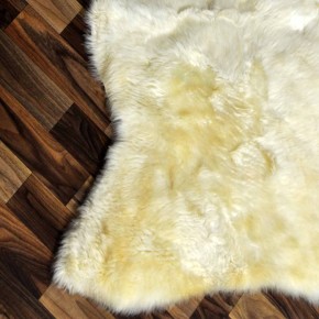 Echtes Schaffell Lammfell beige braun 105x70 Sale #2406