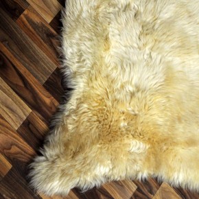 Echtes Schaffell Lammfell beige braun 105x70 Sale #2408
