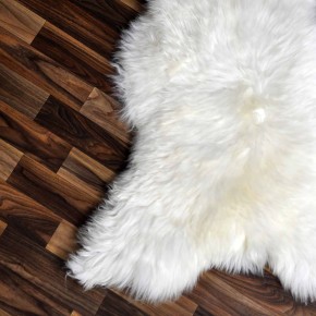 Echtes Schaffell Lammfell creme weiss 110x70 Sale #2462
