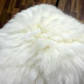 Echtes Schaffell Lammfell weiss 115x75 Stuhl Auflage #2494