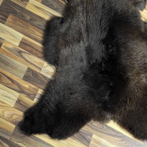 XL ÖKO Schaffell Lammfell braun 115x80 Geschenk #5714