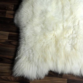 XXL ÖKO Schaffell Fell creme weiß 120x80 Auflage #5929