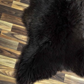 XL ÖKO Schaffell Lammfell braun 115x75 Grizzlybär #7066