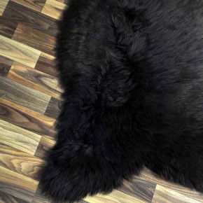 XXL ÖKO Schaffell Lammfell braun 125x75 Bärenfell Bär #7086