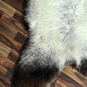 XXL ÖKO Schaffell Lammfell beige braun 120x80 echtes Fell #7135