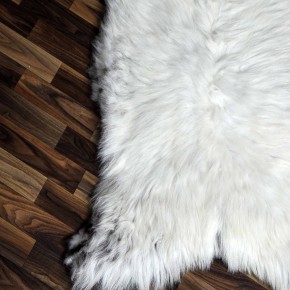 XXXL ÖKO Schaffell Lammfell beige braun 140x70 echtes Fell #7140