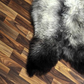 XXL ÖKO Schaffell Lammfell braun beige 120x75 echtes Fell #7158
