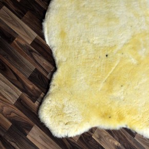 XXL ÖKO Schaffell medizinisches Fell 125x80 Auflage Kinderwagen #7287