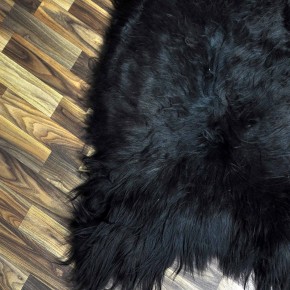 XXXL ÖKO Island Schaffell schwarzbraun 130x80 Geschenk #7310