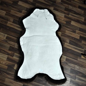 XL ÖKO Schaffell Lammfell braun 115x70 Teppich Auflage #7421