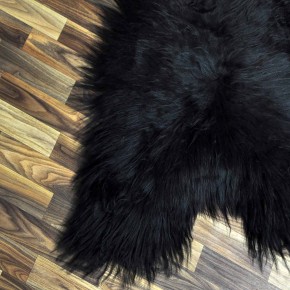 XXL ÖKO Island Schaffell schwarzbraun 120x75 Geschenk #7457