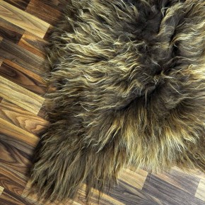 XXL ÖKO Island Schaffell Lammfell rost braun 125x80 #7616