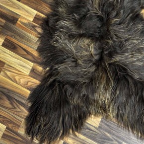 XXXL ÖKO Island Schaffell Lammfell rost braun 130x80 #7621