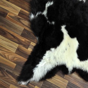 XXL ÖKO Schaffell Lammfell beige braun 120x75 Teppich Geschenk #7730