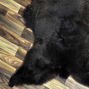 XL ÖKO Schaffell Lammfell braun 110x75 Teppich Hundebett #7753