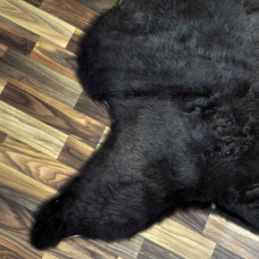 XL ÖKO Schaffell Lammfell braun 115x80 Teppich Hundebett #7756