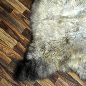 XXL ÖKO Schaffell Lammfell braun grau 120x75 Teppich Geschenk #7796 XXL ÖKO Schaffell Lammfell braun grau 120x75 Teppich Geschenk #7796