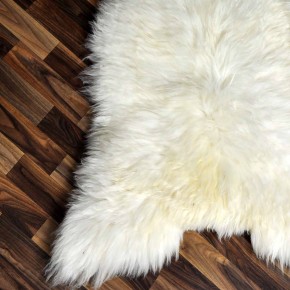 XXL ÖKO echtes Schaffell Lammfell weiß 125x70 #7863 XXL ÖKO echtes Schaffell Lammfell weiß 125x70 #7863