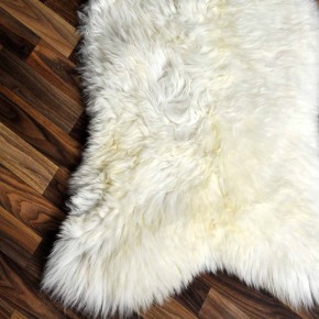 XXL ÖKO echtes Schaffell Lammfell weiß braun 120x70 Geschenk #7927 XXL ÖKO echtes Schaffell Lammfell weiß braun 120x70 Geschenk #7927