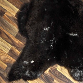 XL ÖKO Schaffell Lammfell braun beige 115x75 echtes Fell #7968