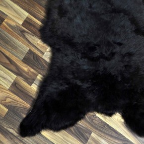 XL ÖKO Schaffell Lammfell braun 115x75 Hundebett Tierbett #7976
