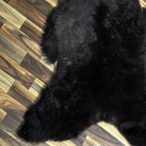 XXL ÖKO Schaffell Lammfell braun 120x75 Hundebett Tierbett #7983