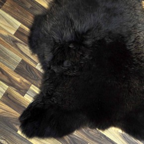XL ÖKO Schaffell Lammfell braun 110x70 Hundebett Tierbett #7988
