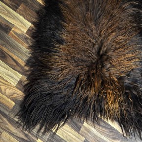 XXL ÖKO Island Schaffell schwarz braun geflammt 120x80 Feuer Kamin #8038 XXL ÖKO Island Schaffell schwarz braun geflammt 120x80 Feuer Kamin #8038