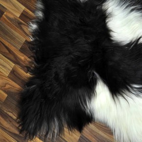 XXL ÖKO Island Schaffell beige braun 125x80 Krampus #8082