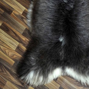 XXXL ÖKO Schaffell Lammfell braun beige grau 130x80 Teppich #8108 XXXL ÖKO Schaffell Lammfell braun beige grau 130x80 Teppich #8108