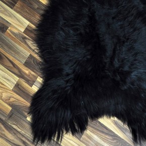 XXL ÖKO Island Schaffell schwarzbraun 125x80 Geschenk #8163