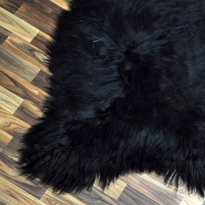 XXXL ÖKO Island Schaffell schwarzbraun 130x85 Geschenk #8183