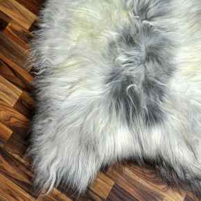 XXXL ÖKO Island Schaffell grau beige braun 130x80 Krampus #8216