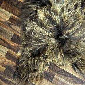 XL ÖKO Island Schaffell Lammfell rost braun 115x75 #8245
