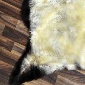 ÖKO Schaffell Lammfell beige braun 100x75 Kamin Fell #8447