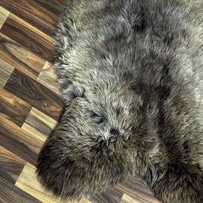 ÖKO Schaffell Lammfell braun 95x65 Stuhl Auflage #8670